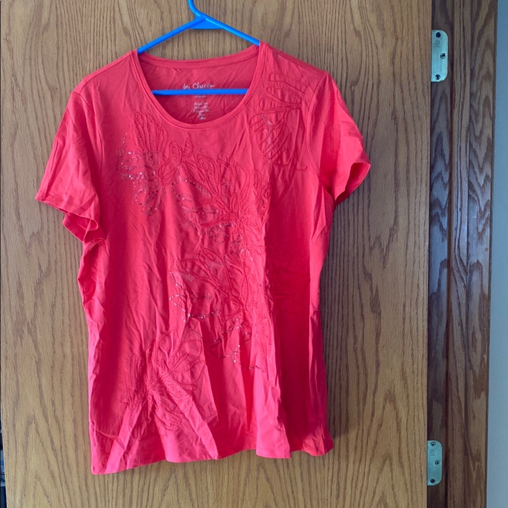 Vibrant Red Women's Top Chico's